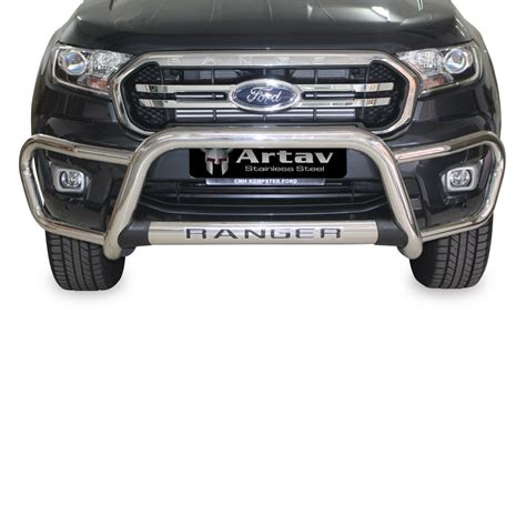 Ford Ranger T6 Facelift Tri Bumper 2 Stainless - ARTAV