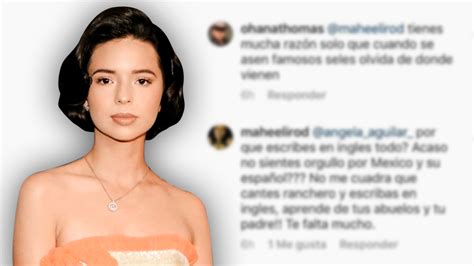 Critican A Ángela Aguilar Por Escribir En Inglés Y Ella Les Responde Premios Juventud Univision