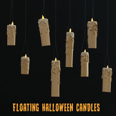 Make These Floating Candles For You Halloween Soirée