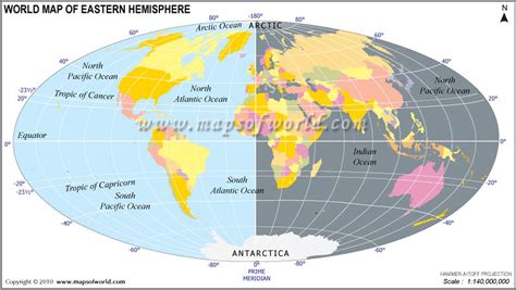 Map Of The Eastern Hemisphere Maping Resources