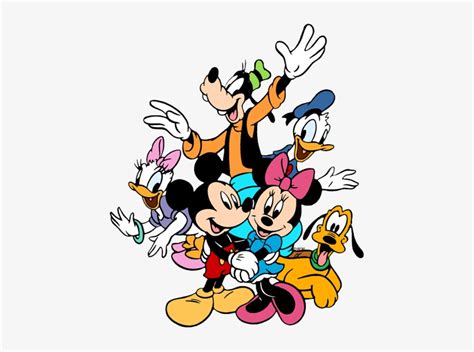 Mickey And Friends Clip Art Mickey Minnie Donald Goofy Pluto