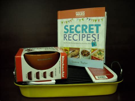 Worldwide Ward Cookbook Secret Giveaway