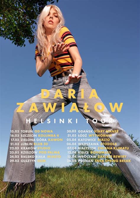 Helsinki Nowy Album Darii Zawiałow