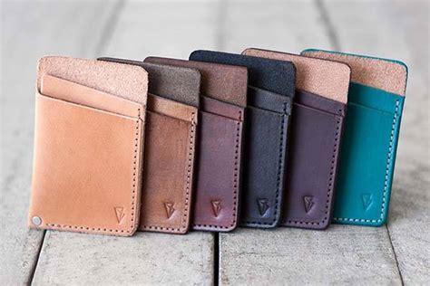 The Handmade Vintage Leather Slim Wallet Holds Your Essentials In Style Gadgetsin