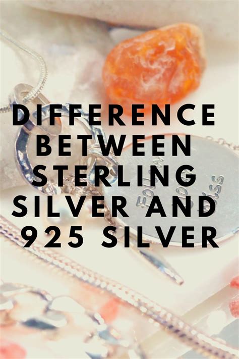 The Difference Between Sterling Silver And 925 Silver Jewelry Auctioned
