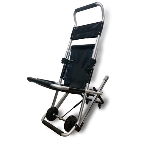 The weight is easily carried down the stairs by an easy glide track system. MOBI Lightweight Stair Evacuation Chair