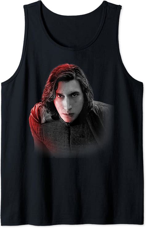 Star Wars The Last Jedi Kylo Ren Big Face Tank Top