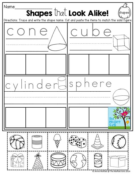 The cut and paste money book is geared towards preschool, kindergarten, and 1st grade students. Shapes (cut and paste)! TONS of FUN printables! | Number ...