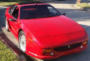 We did not find results for: 1986 Fiero GT w/ Ferrari Kit for sale: photos, technical specifications, description