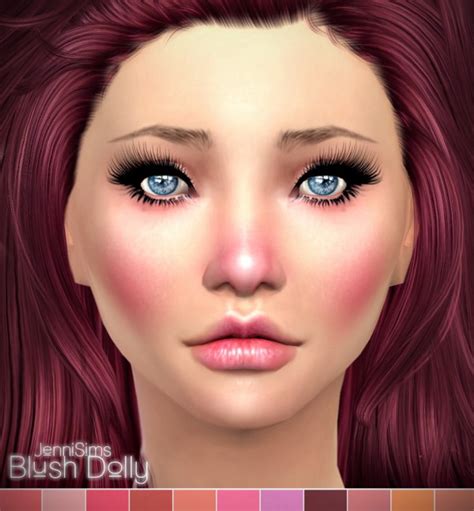 Jenni Sims Blush Dolly • Sims 4 Downloads