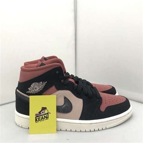 Jual Nike Air Jordan 1 Mid Canyon Rust Dusty Pink 7 Di Seller Kean
