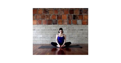 Butterfly Hip And Back Yoga Stretches For Pregnancy Popsugar