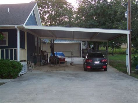 How To Build A Metal Carport Attached To House Builders Villa
