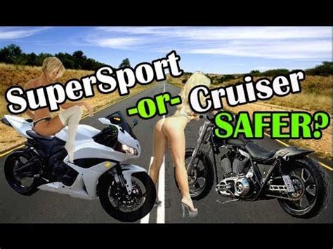 A great cruiser motorcycle is a blend of an overall relaxed posture. SAFER Street Motorcycle - Supersport or Cruiser? - YouTube