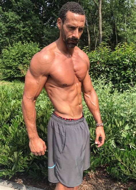 Off The Pitch But Not Off His Game Rio Ferdinand Flaunts Incredibly