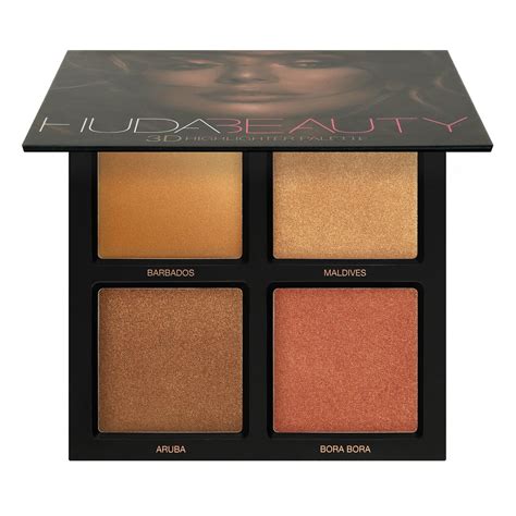 3d Highlighter Palette Shop Huda Beauty