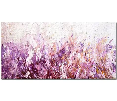 Painting For Sale Canvas Print Of Huge Textured Modern Blooming
