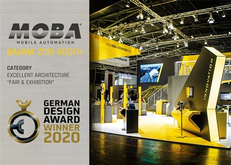 Moba Ag Awarded German Design Award 2020