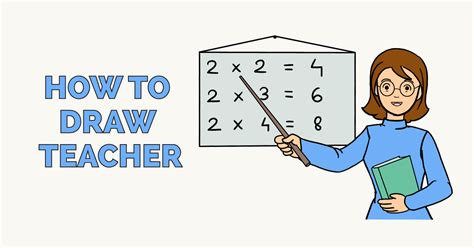 I can draw cartoon animals and just about anything else. How to Draw a Teacher - Really Easy Drawing Tutorial