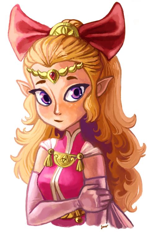 Princess Zelda By Teafauna On Deviantart