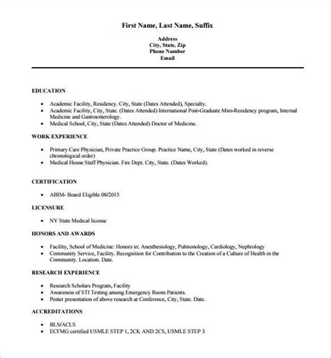 Resume sample receptionist or medical assistant. 17+ Doctor Resume Templates - PDF, DOC | Free & Premium ...