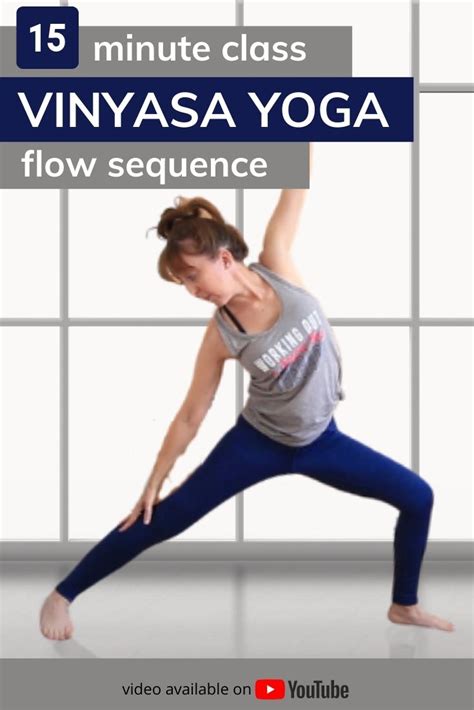 15 Minute Vinyasa Yoga Flow Sequence With Video Power Yoga Sequence