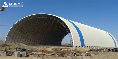 Long Span Space Frame Coal Storage Yard Power Plant Project China