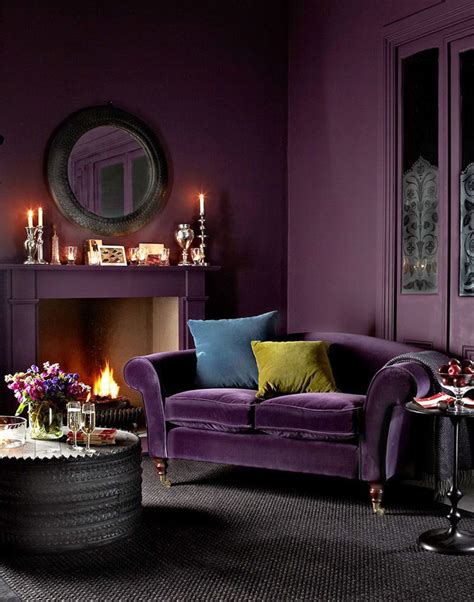 Plum Color 15 Stylish Ideas For Your Interior Feminine Living Room