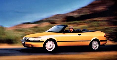 Monte Carlo Yellow Saab 900 Convertible Celebrates Soft Top Heritage