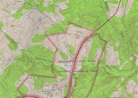 Gis Research And Map Collection Appomattox Virginia Topographic Map