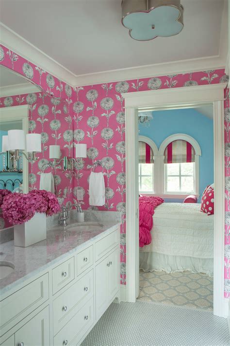 Floral wallpaper is a great way of bringing a touch of the outdoors inside. Best Teenage Girls Bedroom Wallpaper Designs