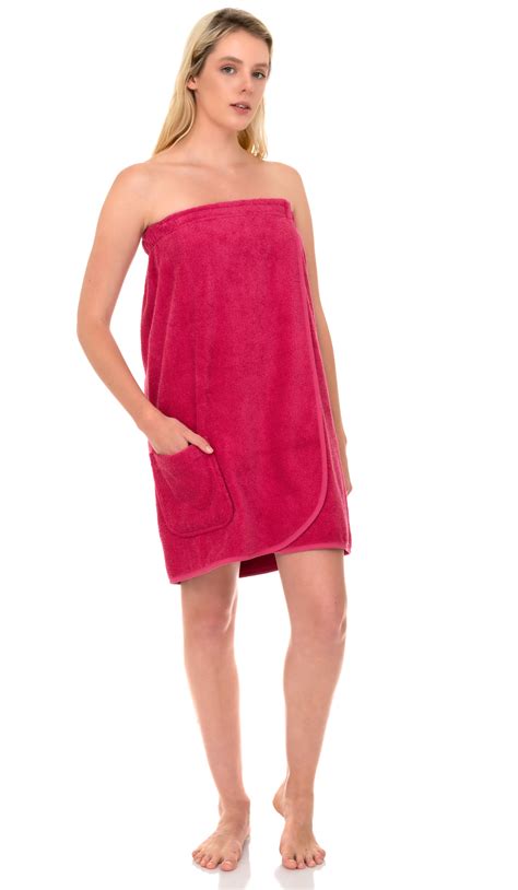 towelselections women s wrap shower and bath terry spa towel ebay