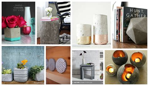 Cool And Easy DIY Concrete Projects For Stylish Home Decor