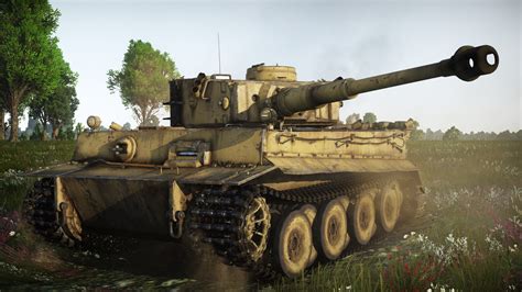 Development Panzerkampfwagen Vi Tiger I Model Update War Thunder