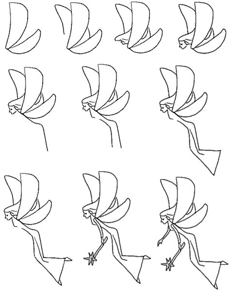 How To Draw A Fairy Step By Step For Beginners At Drawing Tutorials