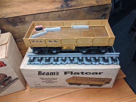 Maybe you would like to learn more about one of these? Jim Beam Railroad Car Decanters and Track - Bid On Estates