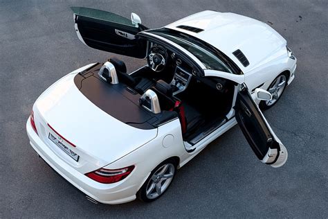 Hd Wallpaper White Bmw Coupe With 2 Doors Open On Gray Pavement Car