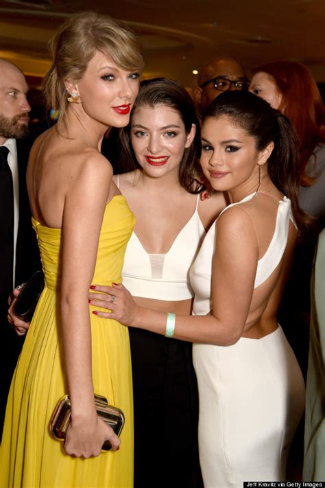 selena gomez hits the golden globes after parties in a plunging white dress huffpost