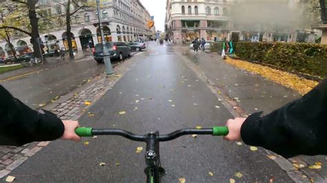 Fixed Gear Pov Riding In Helsinki 2022 Part 68 Slippery When Wet Youtube
