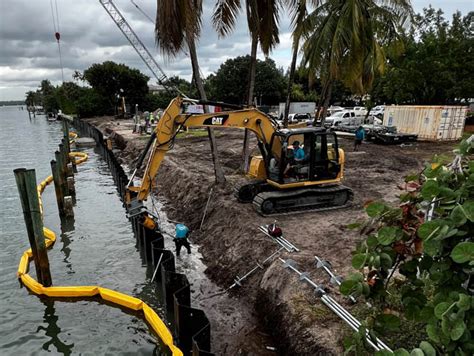 Bal Harbour Florida Helical Installation Coastal Foundation Solutions