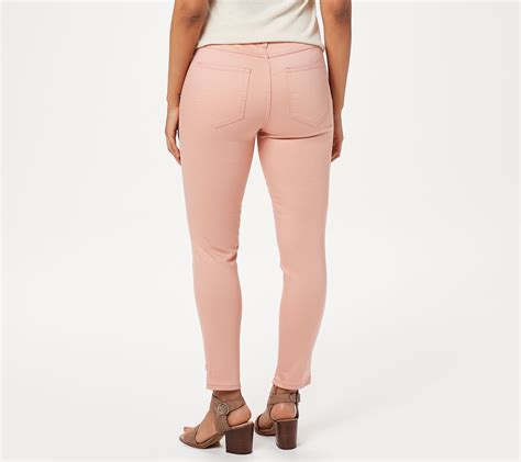 As Is Lisa Rinna Collection Color Denim Skinny Jeans