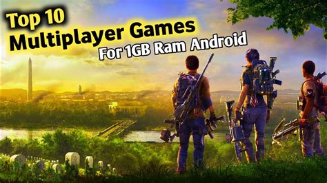 Top 10 Multiplayer Games For 1gb Ram Android Multiplayer Games For