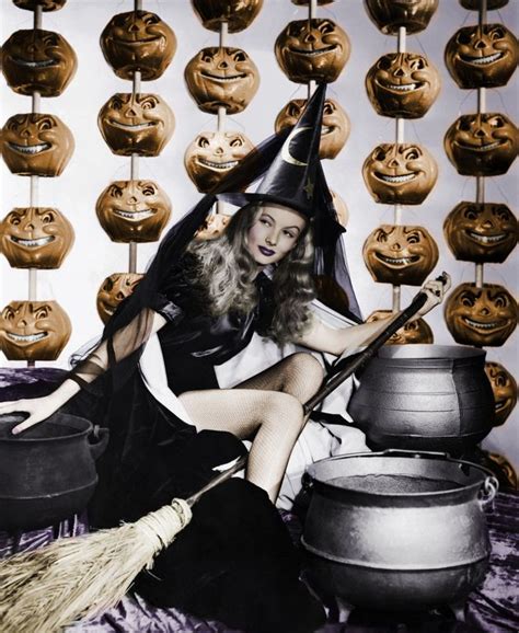 Actress Veronica Lake In A Promotional Picture For I Married A Witch