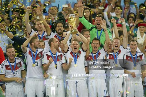 Germany With World Cup Trophee During The Final Of The Fifa World Cup