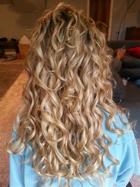 42 Best Images About Loose Spiral Perm Medium Hair On Pinterest