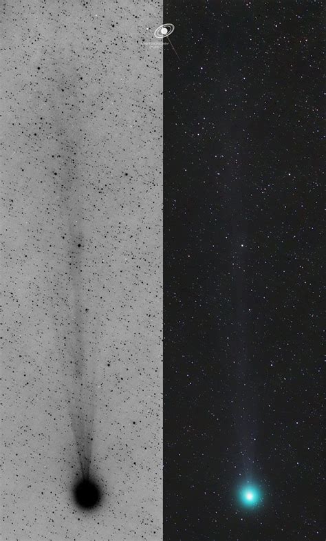 Tail Of Comet Lovejoy C2014 Q2 Dark Site Comet Astronomy