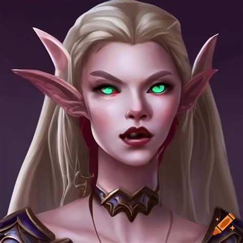 Image Of A Female Blood Elf Princess