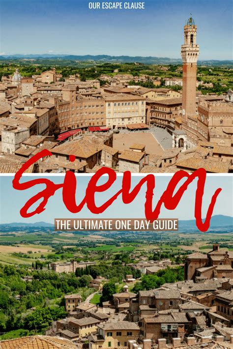 How To Take A Flawless Florence To Siena Day Trip Our Escape Clause
