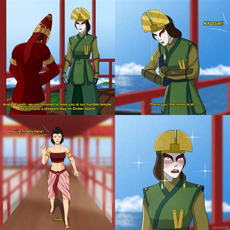 Kyoshi Visits The Fire Nation The Rise Of Kyoshi By Kkachi95 On