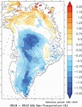 Greenland surface air temperature changes from 1981 to 2019 and ...